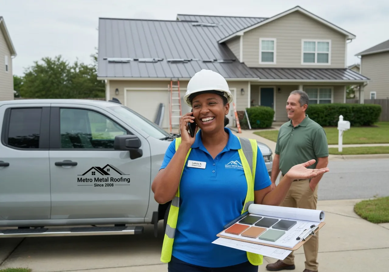 Metal Roof Repair in Dupont, IN